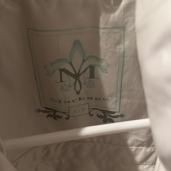 Mackage jacket packable with zip in hood cream coloured - Picture 3 of 7